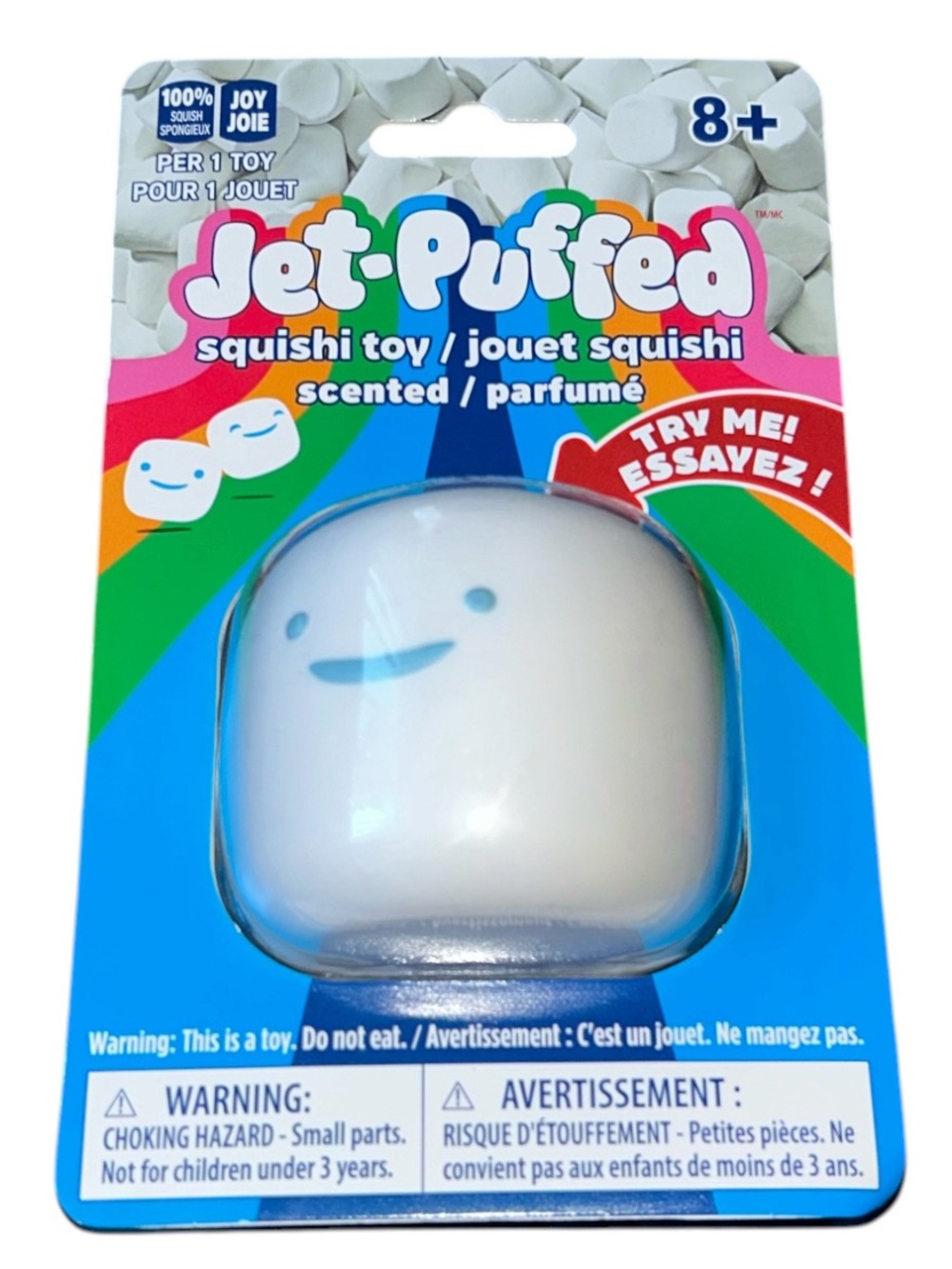 Jet-puffed marshmallow Scented White squishy Toy - Kids Learning Toy